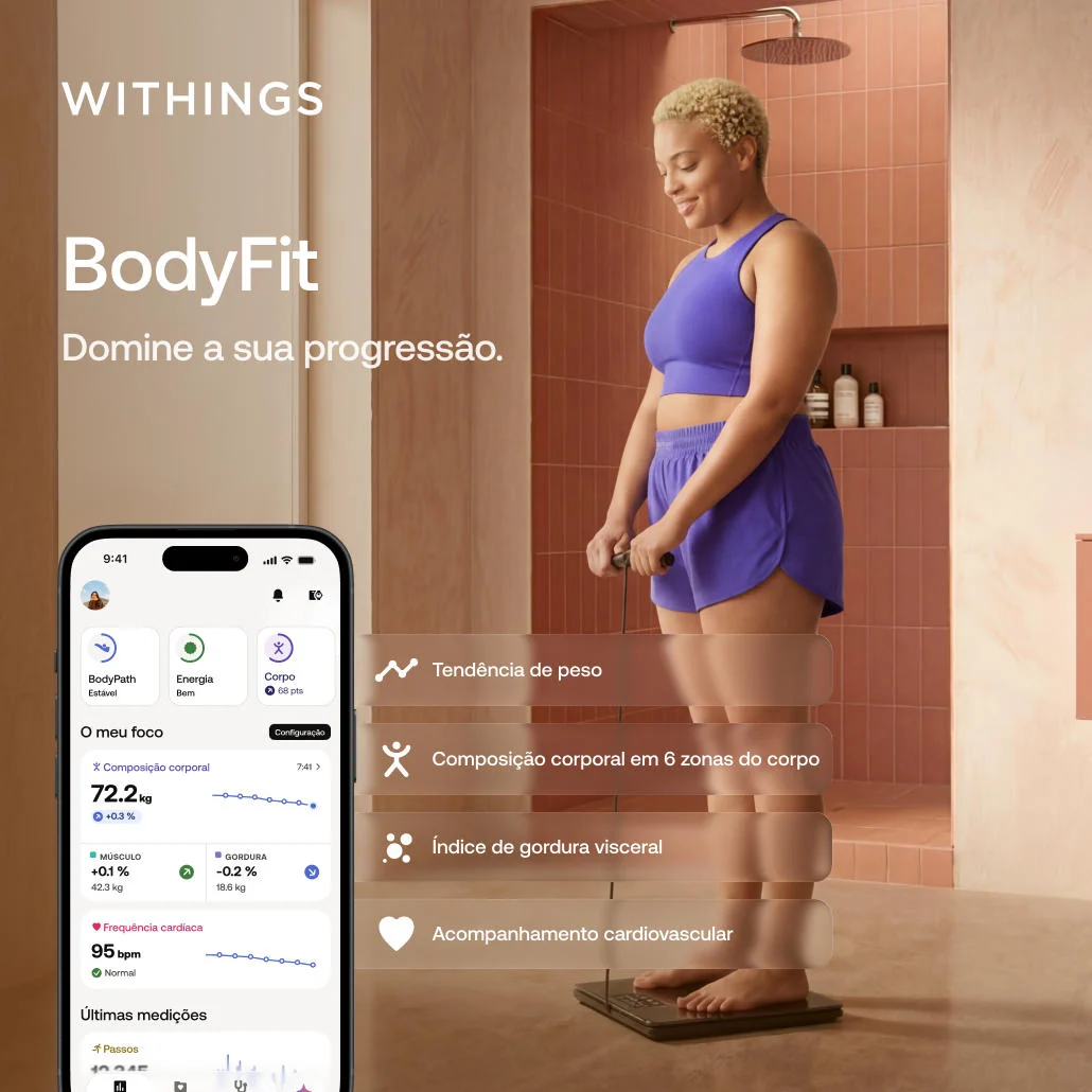 Withings - Balança BodyFit (Black) - Image 3