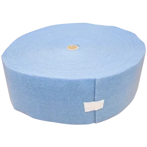 Hook and Loop tape blue 140 mm wide, spiethblue (per running meter) - Spieth