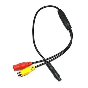 Adaptador 1RCA/4PIN mini