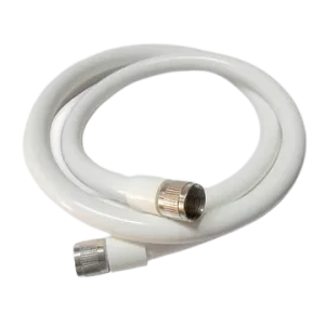 Bicha chuveiro pvc F3/8 – F3/8 branco