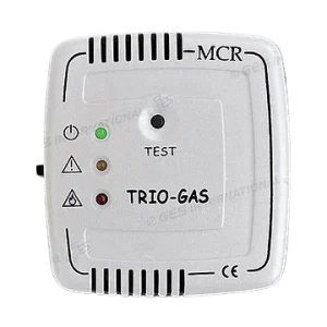 Detector de gás de painel trivalente branco TrioGas
