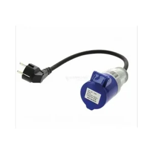 Extensão/adaptador fêmea CEE 40cm Schuko