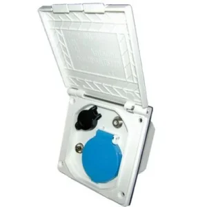Saída externa  multifunções 230 / 12V branca