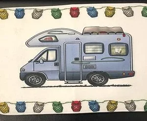 Tapete decorativo para Autocaravana