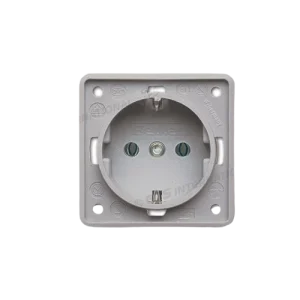 Tomada 230v cinza sem aro