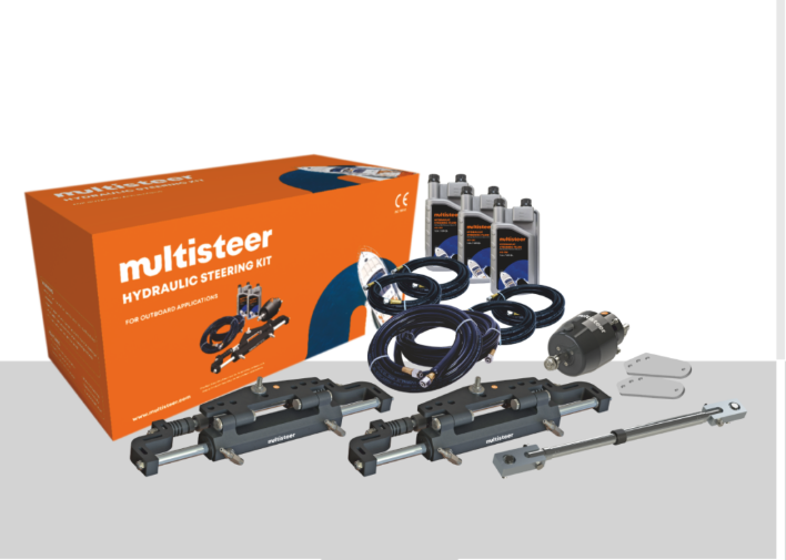 Kit de direção hidraulica para parelha de motor 300hp